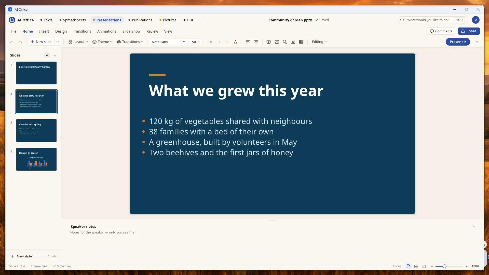 AI Office — Presentations