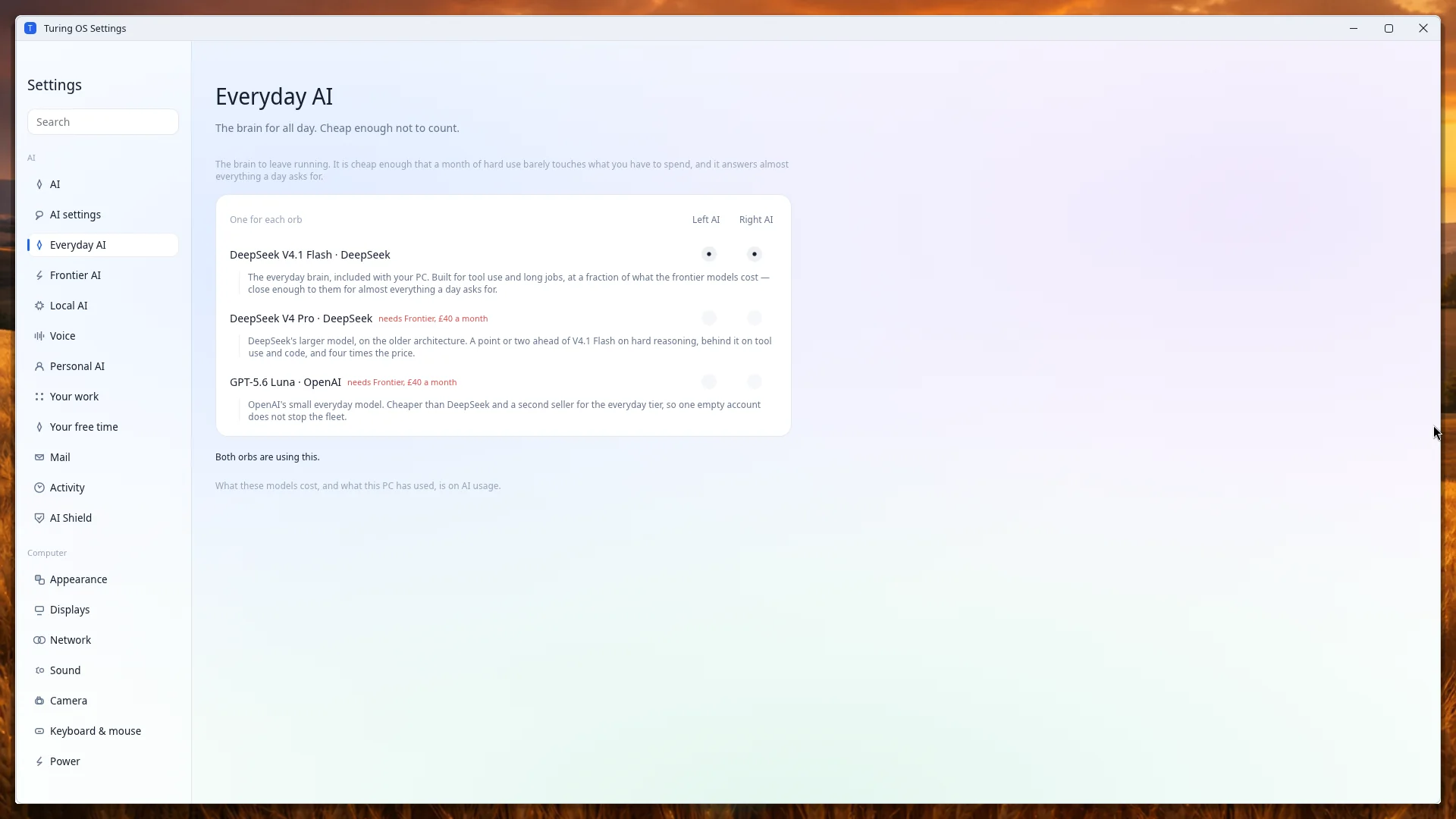 Settings — Everyday AI